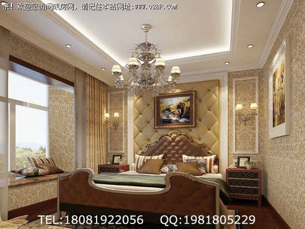 成都装修公司中大君悦金沙欧式风格案例