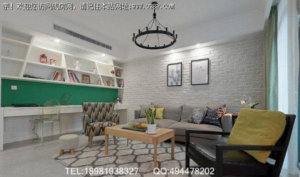 美城悦荣府北欧风格案例鉴赏