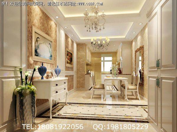 时代晶科名苑简欧风格案例