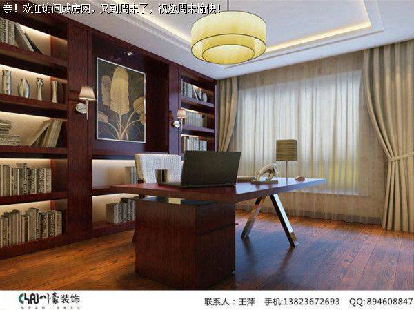 成都装修公司宏达世纪丽景中式风格案例