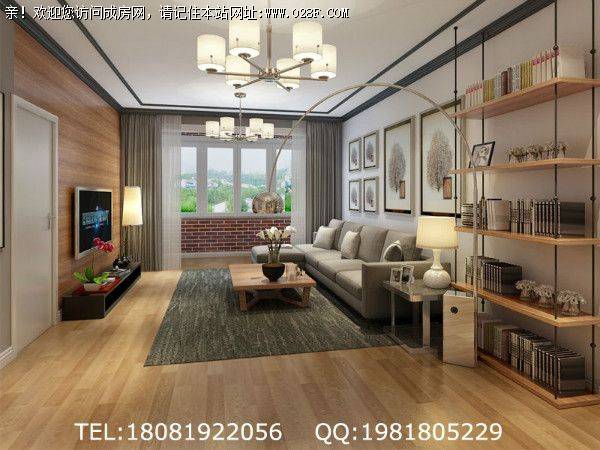 朗基天香现代风格装修案例