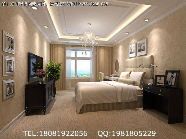 成都室内装修保利心语简欧风格案例