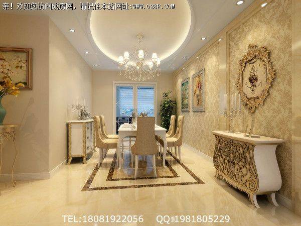 成都城南装修公司香月湖简欧风格案例