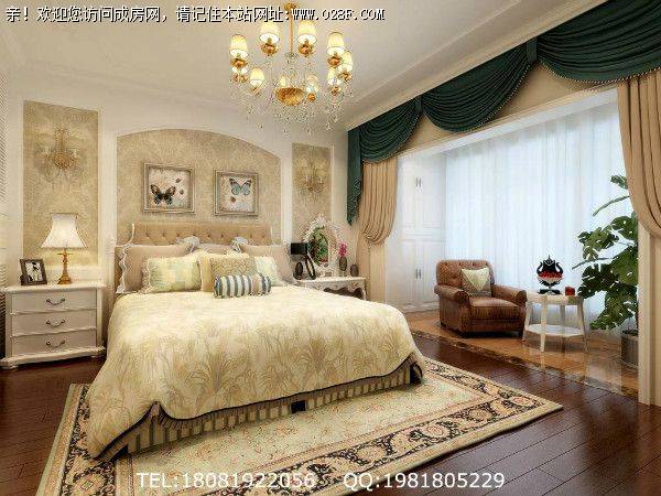 成都城南装修公司香月湖简欧风格案例