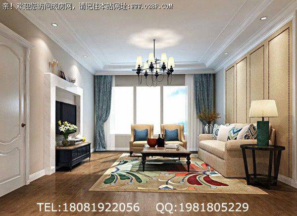 成都装修公司御景湾简美风格装修案例