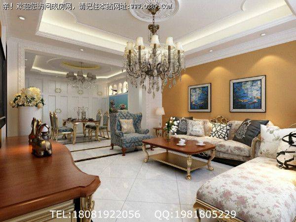 长城半岛简欧风格装修案例