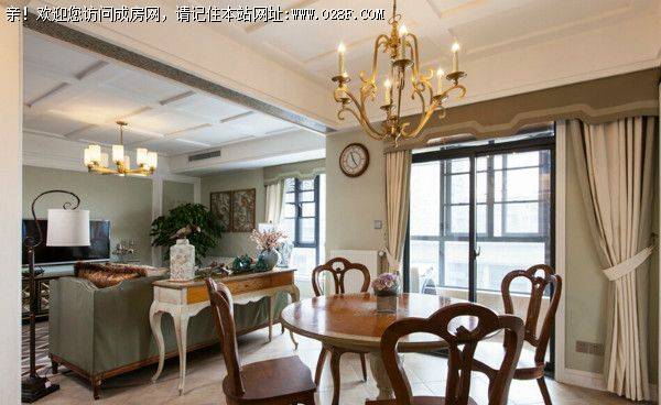 华侨城原岸简美风格装修实景图