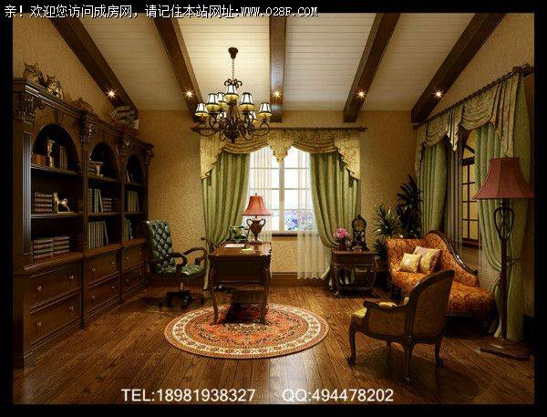 480平美式风格案例鉴赏