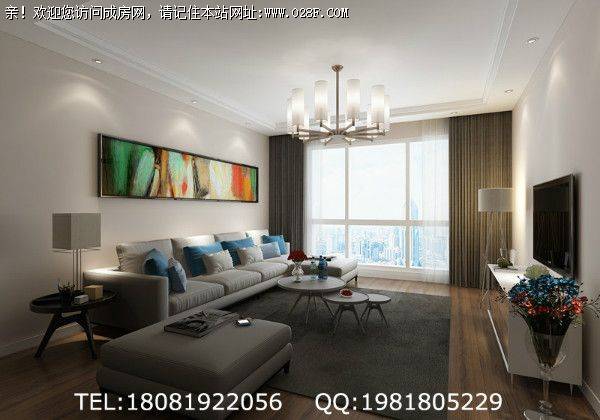 华润二十城现代风格装修案例