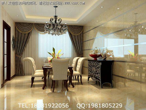 成都装修公司中海金沙府新古典风格案例