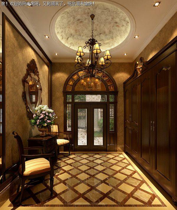 成都装修公司雅居乐美式风格案例
