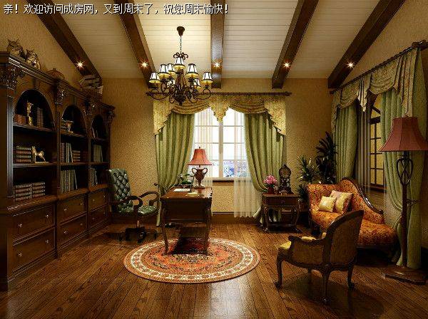 成都装修公司雅居乐美式风格案例