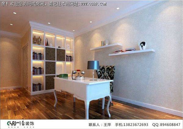 成都装饰公司保利叶语简欧风格案例