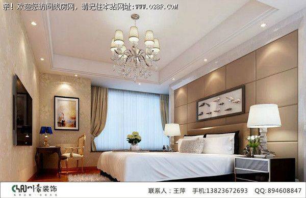 成都装饰公司世茂城简约欧式风格案例