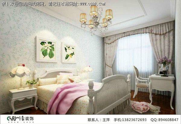 成都装饰公司绿都468欧式风格案例