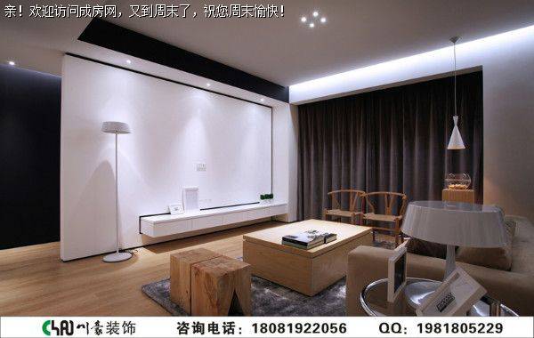 金沙鹭岛现代风格装修案例