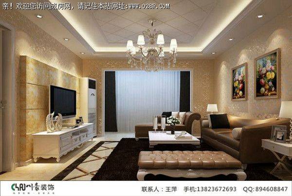 成都装饰公司复城国际简欧风格案例