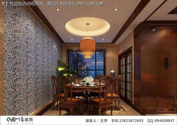 成都装饰公司香榭兰庭中式风格案例