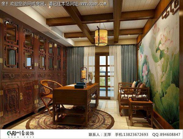 成都装饰公司香榭兰庭中式风格案例