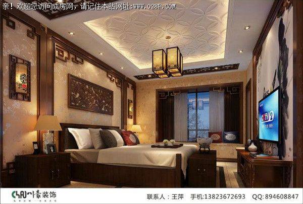 成都装饰公司香榭兰庭中式风格案例