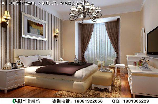 华润凤凰城田园风格装修案例成都高新区装修公司