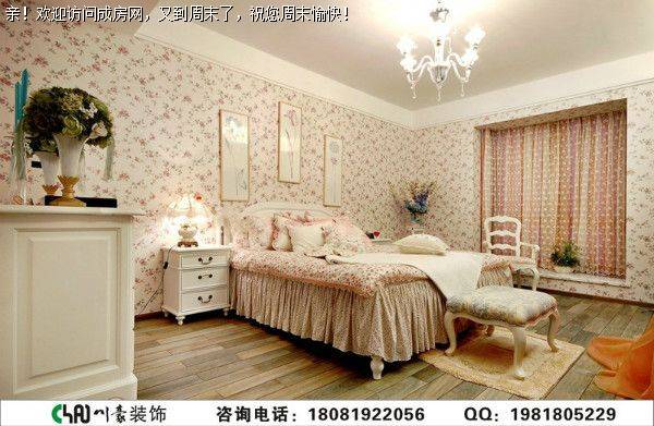 华润凤凰城田园风格装修案例成都高新区装修公司