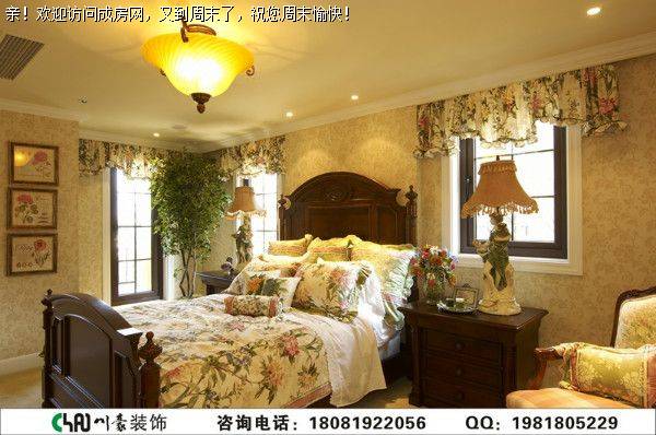 蔚蓝卡地亚欧式风格装修案例