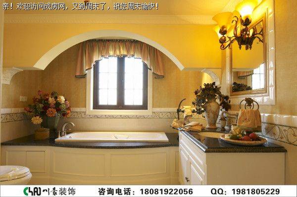 蔚蓝卡地亚欧式风格装修案例