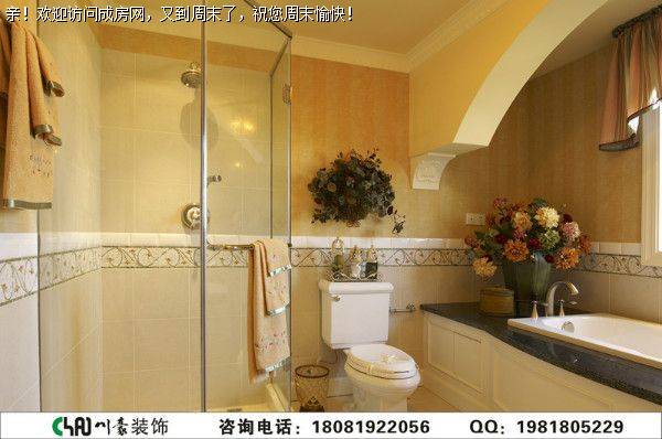 蔚蓝卡地亚欧式风格装修案例