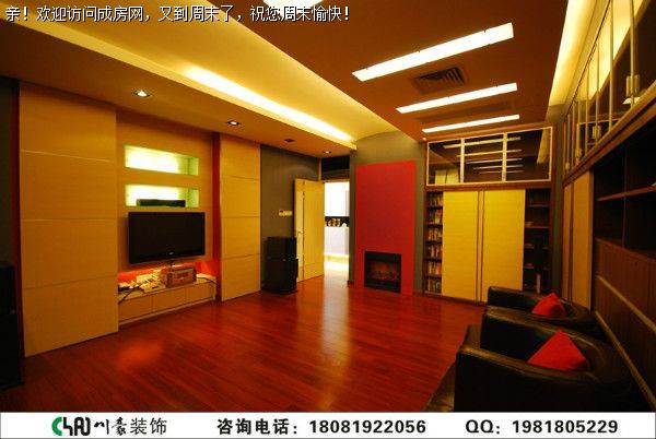 保利康桥现代风格装修案例