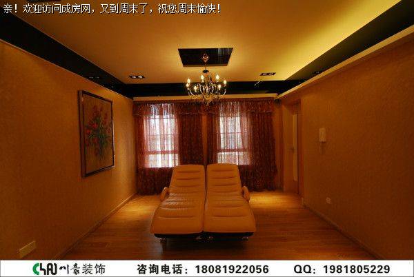 保利康桥现代风格装修案例