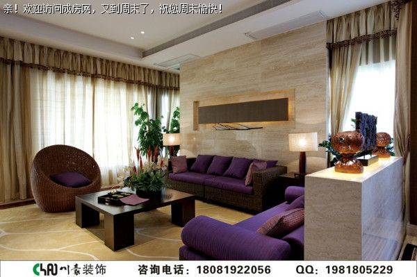 南城都汇新中式风格案例