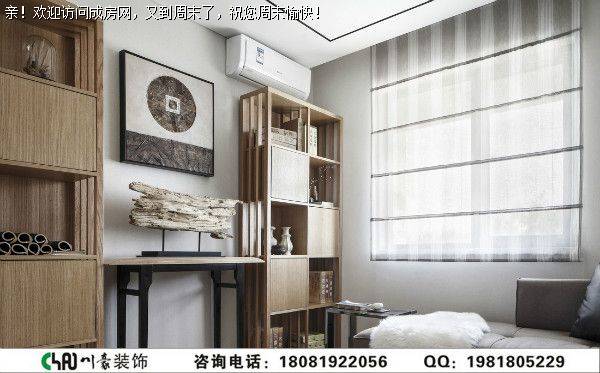 中铁双龙湾新中式风格装修案例