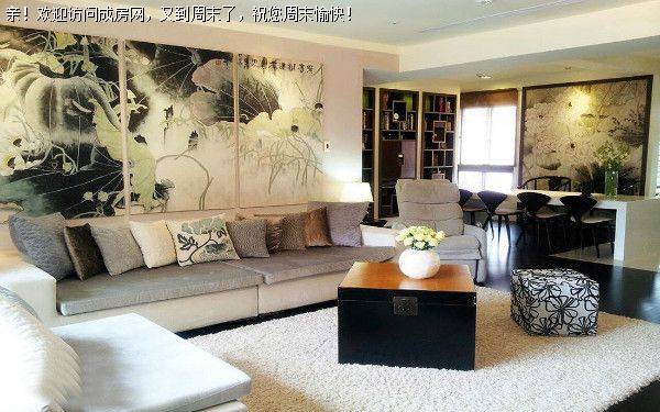 戛纳湾金棕榈中式风格装修案例