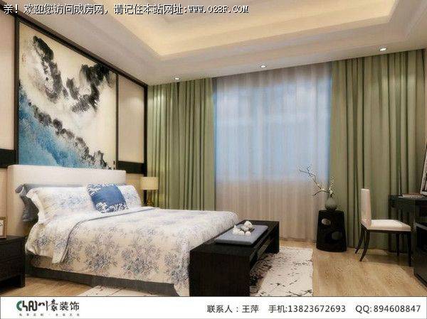 成都装饰公司泰和佳园现代中式风格案例