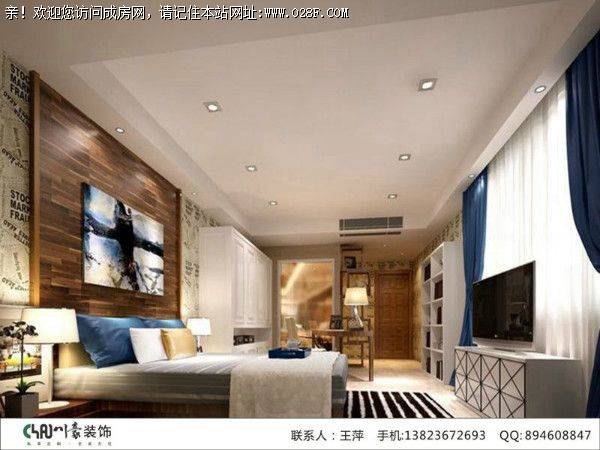 成都装饰公司保利叶语美式风格案例