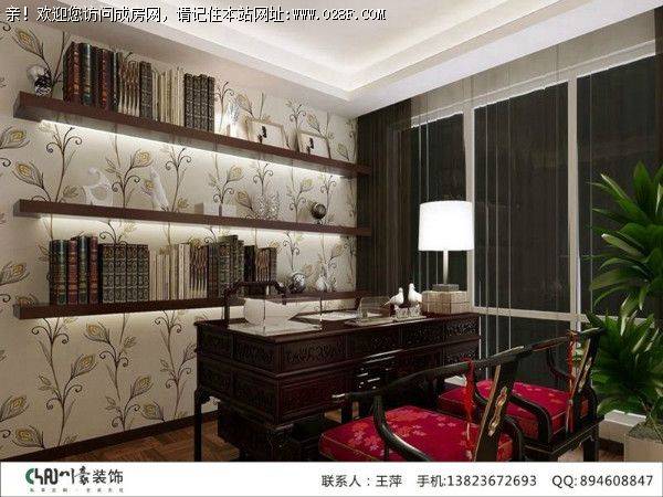 成都装饰公司保利叶语中式古典风格案例