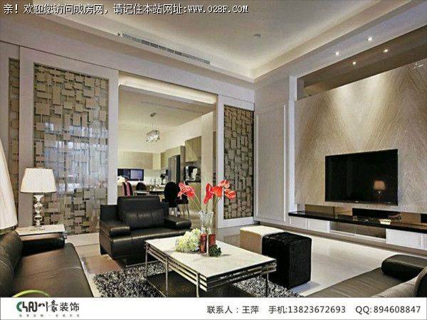 成都装饰公司中德英伦联邦新中式风格案例