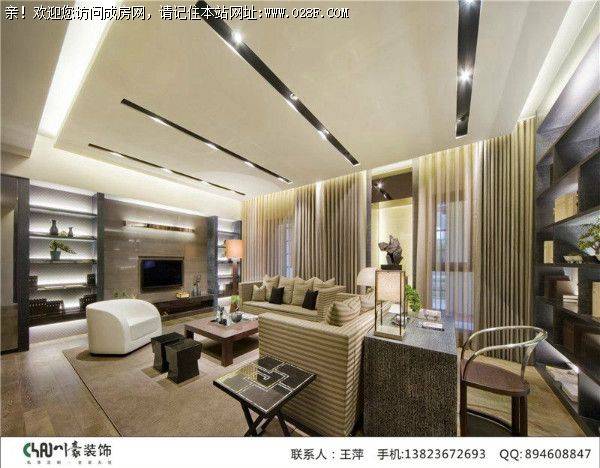 成都装饰公司四海逸家现代风格案例