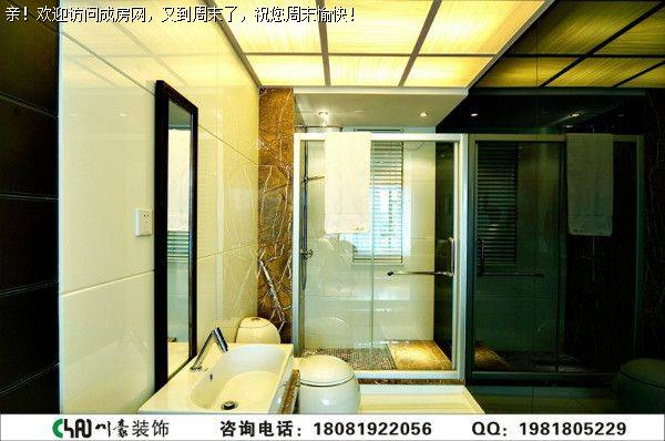 世茂玉锦湾现代中式风格装修案例