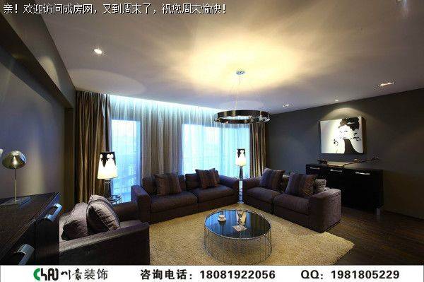 汇锦城现代风格装修案例