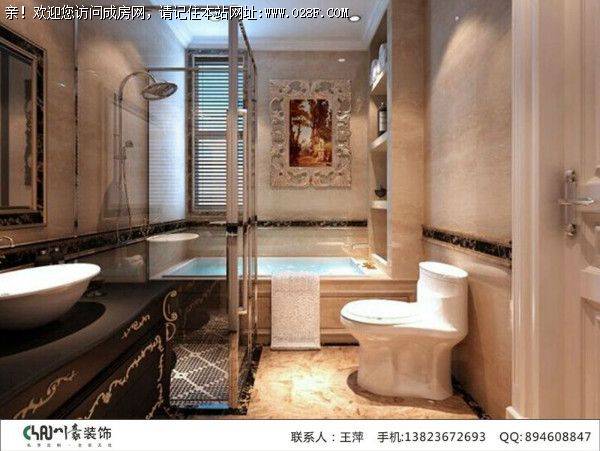 成都家装公司中环岛欧式风格案例