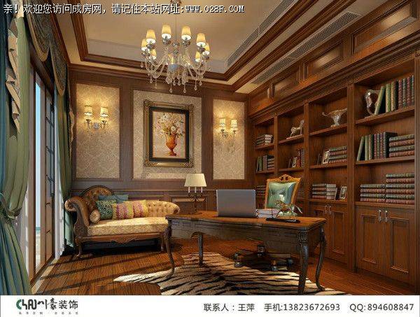 成都装饰公司龙城一号美式风格案例