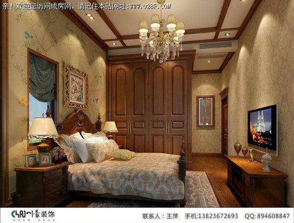 成都装饰公司龙城一号美式风格案例