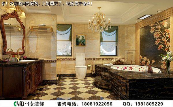 成都装修公司世茂玉锦湾欧式风格案例