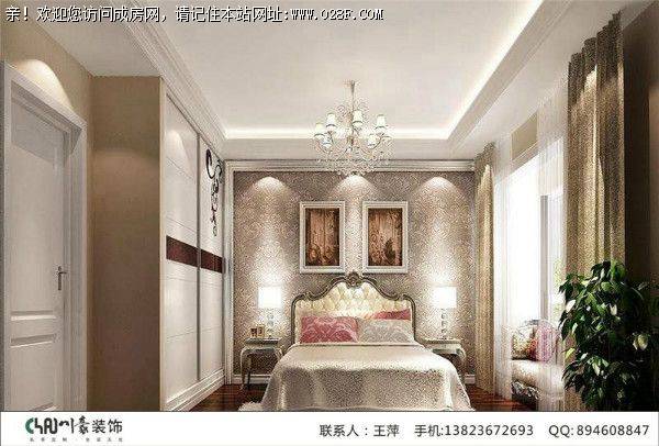 成都装饰公司保利玫瑰花语简欧风格案例