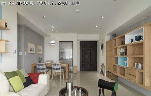 成都装修公司保利叶语现代风格装修案例