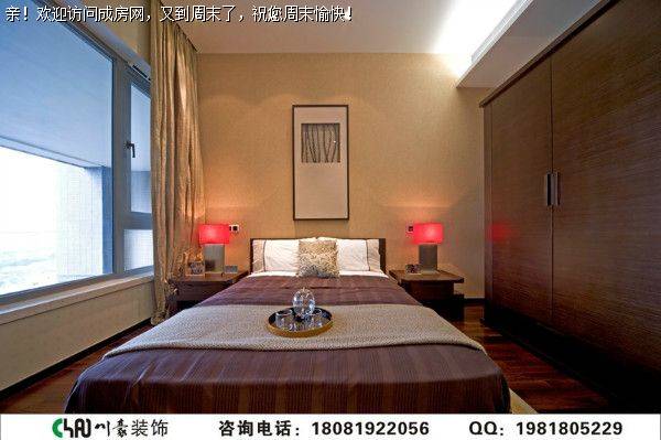 华润凤凰城新中式风格装修案例