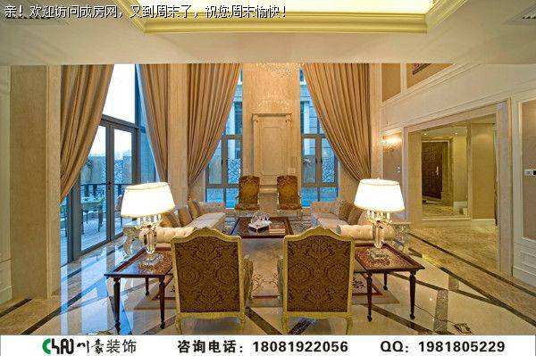 建发浅水湾简欧风格装修案例