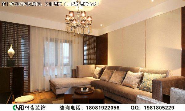 成都装修公司世茂玉锦湾新中式风格案例